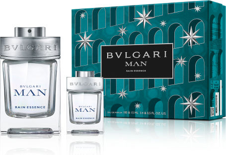 Bvlgari Bvlgari Man Rain Essence Juice Case 2 Pcs Eau De Parfum Spray 100 Ml + Eau De Parfum Spray 15 Ml