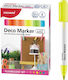 Markers Deco 460 6 Colors Fluo Monami