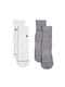 Emerson Socks White/Grey