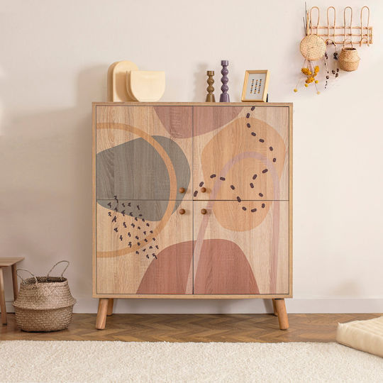 Ξύλινη Multilux Form 95x36x111cm 869VEL4517