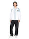 College Jacket White
