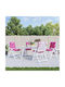 vidaXL Wasserdichtes Gartenstuhlkissen Mit Rückenlehne Rosa 4Stück 50x100cm