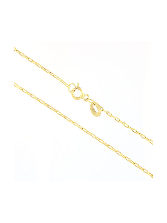 Al'Oro Gold Chain Neck 9K Thin Thickness 1.3mm and Length 60cm