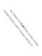 FenixJewelry Albă de Aur Lanț Gât 14K Lungime 50cm
