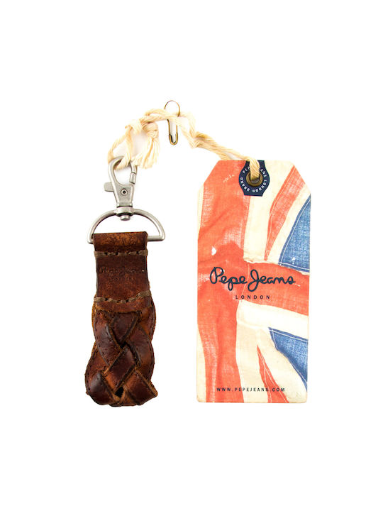 Pepe Jeans Keychain Brown