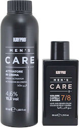 Kaypro Kit Men’s Care Hair & Beard Color 7/8 Dark Blond 50ml + 50ml