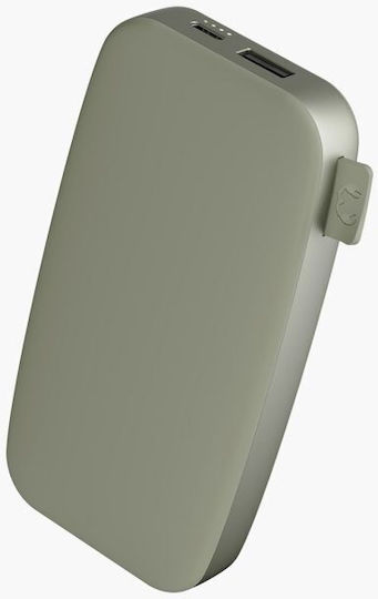 Fresh 'n Rebel Baterie Externă 12000mAh 20W Cu Port De Ieșire USB-A Și Port De Ieșire USB-C Verde