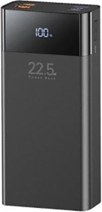 Remax RPP-672 Power Bank 20000mAh 22.5W with USB-A and USB-C Output Ports Quick Charge Black