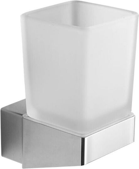 Kapitan Wall-mounted Cup Holder Glass Gray