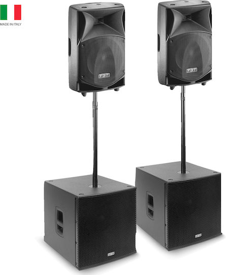 FBT JM4000 Powered Pair PA Speakers 4200W