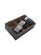 Uncle George Kitchen Box for Tea / General Use / Sugar / Coffee with Lid Wooden Black 15ml 1 Piece