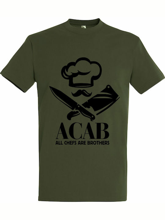 A.c.a.b., All Chefs Are Brothers Ανδρική Μπλούζα Army