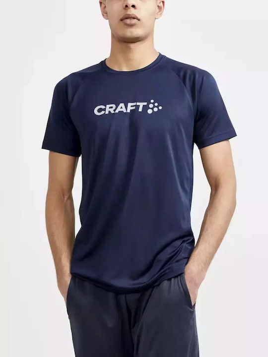 Craft Tricou sportiv pentru bărbați cu mâneci scurte Albastru