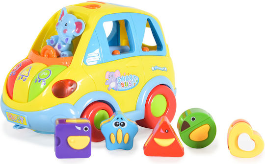 Hola Toys Όχημα Smart Bus με Μουσική για 18+ Μηνών