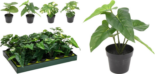 Plantă Artificială în Ghiveci Mic Green 24cm Koopman