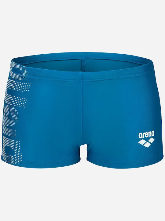 Arena Logo Kinder Badeanzug Badeshorts Blau