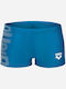 Arena Logo Kinder Badeanzug Badeshorts Blau