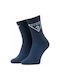 Guess Herren Socken Blau 1Pack