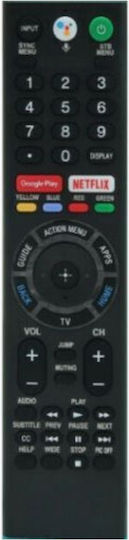 Sony Συμβατό Τηλεχειριστήριο With Voice Control για Τηλεοράσεις Sony