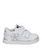 Παιδικά Sneakers με Σκρατς Λευκά