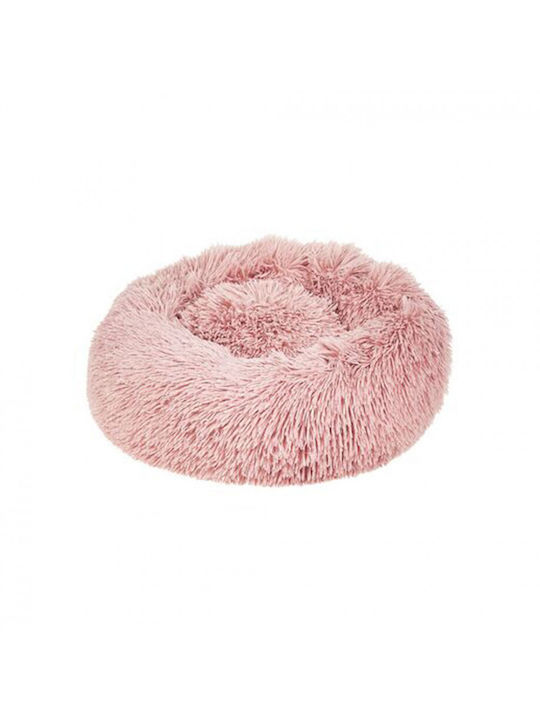 Pet's Bed Fluffy Pink 50cm