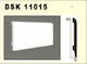 Decolux Επιτοίχιο Προφίλ Σοβάτεπι Dsk 11015 15x101 Mm