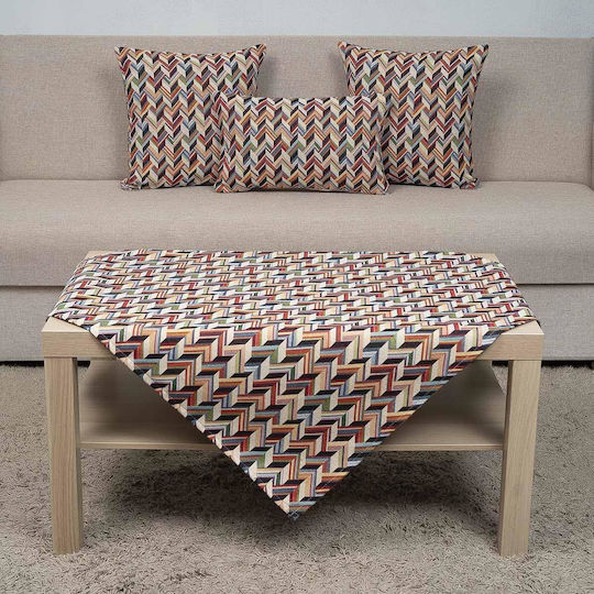 Cotone Καρέ Τραπεζομάντηλο Cotone 140x140εκ.