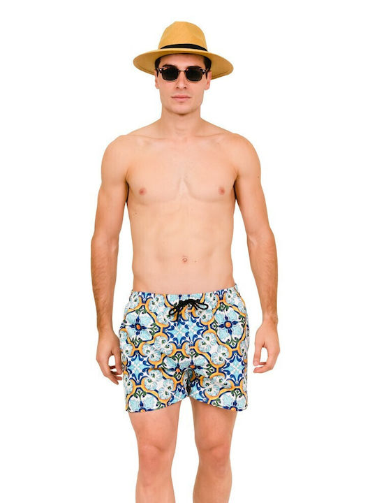 Waves Men's Swimwear Shorts Multicolour