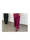 Voice Women's Satin Trousers Purple