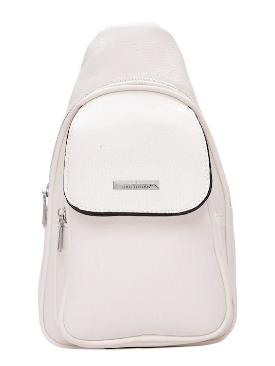 Bag to Bag Γυναικεία Τσάντα Ώμου Λευκή