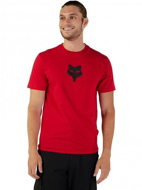 Fox Ανδρικό T-shirt Κοντομάνικο Flame Red