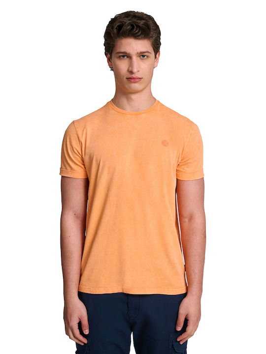 Staff Ανδρικό T-shirt Κοντομάνικο Πορτοκαλί
