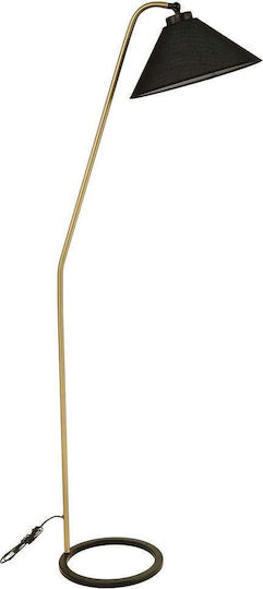 Opviq Delta Floor Lamp H155xW35cm. with Socket for Bulb E27 Black