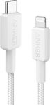 Anker USB-C to Lightning Cable Λευκό 1.8m (A81B6G21)