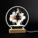 Tabletop Plexiglass Led Base Candle Ballerina 2...