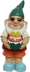 Kaemingk Dwarf Polyester Dwarf Cake 17cm Coloured