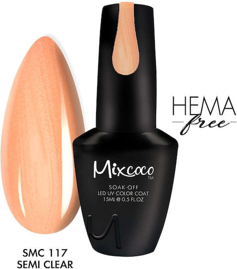 Mixcoco Ημιμόνιμο Βερνίκι Νυχιών Smc 117 15ml