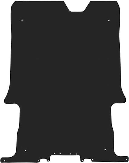 Rezaw Plast Set of Front and Rear Mats 4pcs for Ford Transit Connect 2013 2022 Black