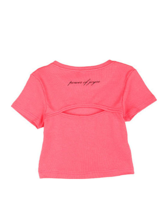Joyce Crop Top Φούξια