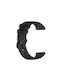 Uhr Armband Silikon Schwarz (Amazfit GTS 2e)