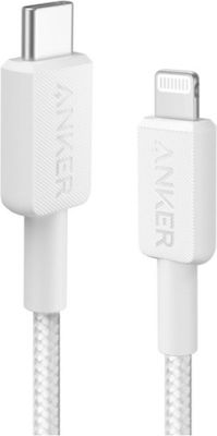 Anker USB-C to Lightning Cable Λευκό 0.9m