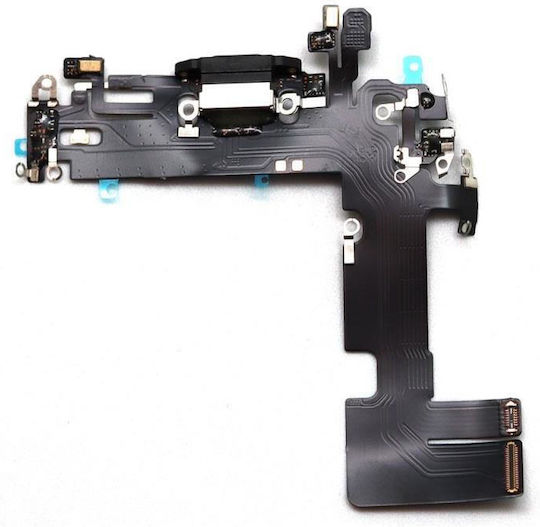 Cablu flexibil cu Port de încărcare în culoarea Negru pentru iPhone 13