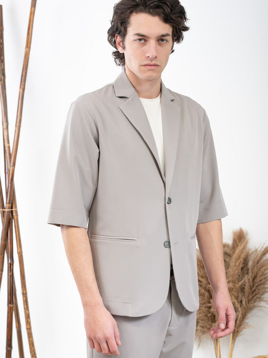 Vittorio Artist Fanco Long Sleeve Overshirt in ...