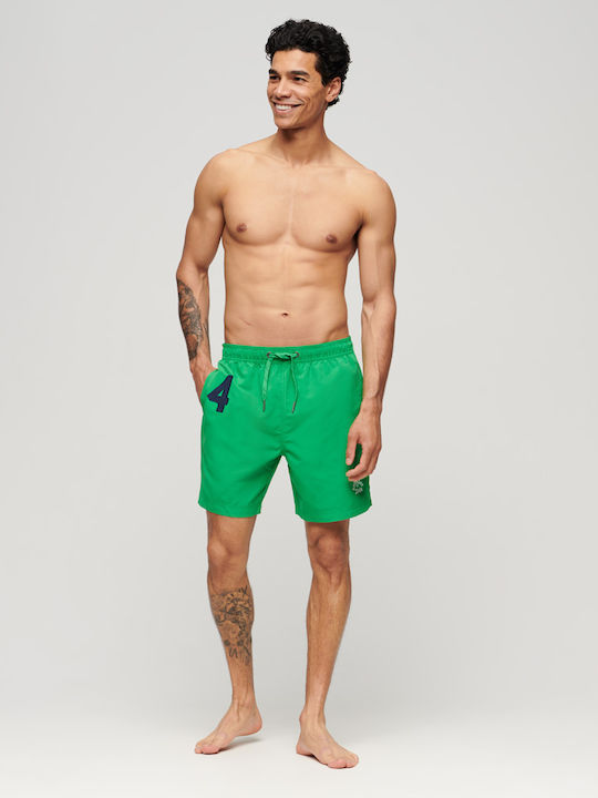 Superdry D2 Ovin Vintage Polo Ανδρικό Μαγιό Σορ...