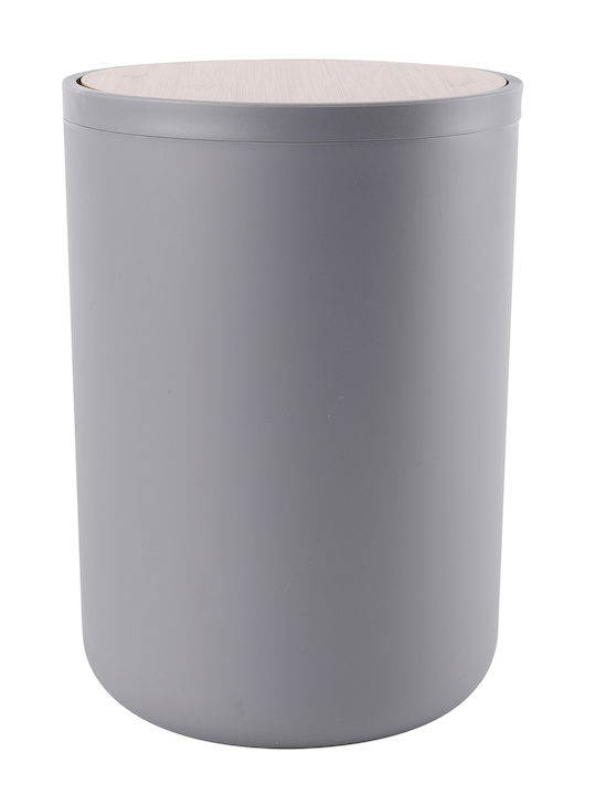 Tpster Plastic Bathroom Basket Gray