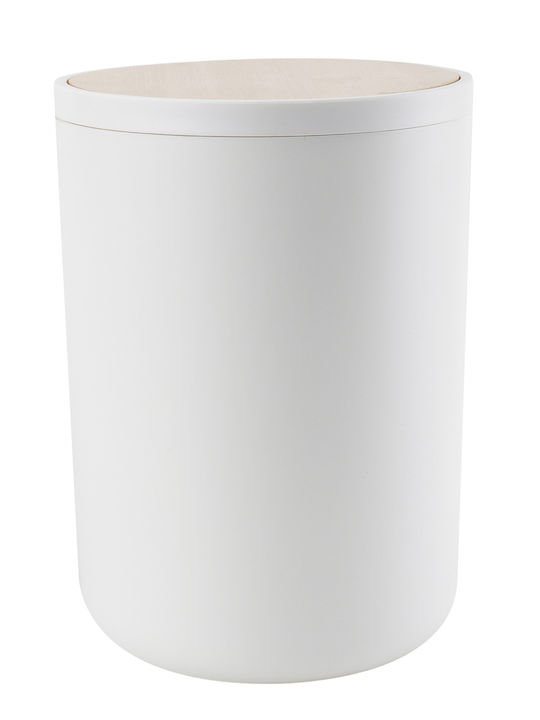 Tpster Plastic Bathroom Basket White