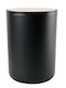 Tpster Plastic Bathroom Basket Black