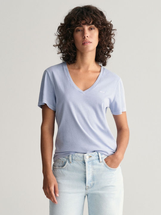 Gant Sunfaded Women's T-shirt Blue