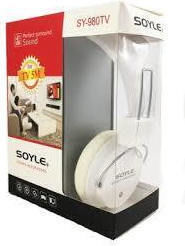 Soyle SY-980TV Жични On Ear Слушалки Бели