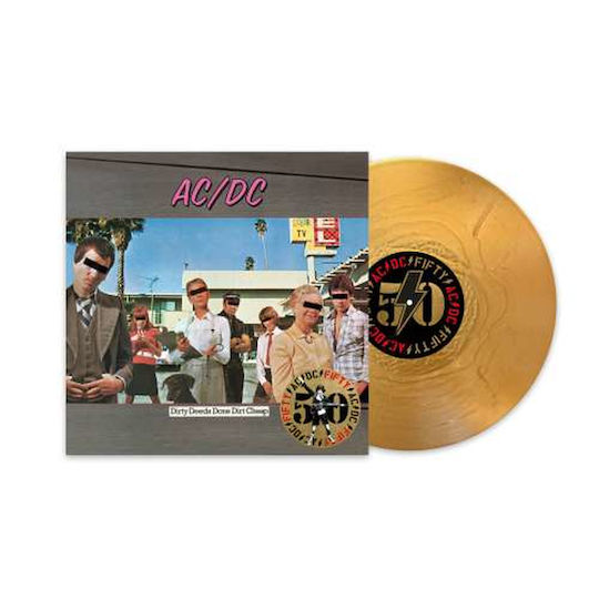 AC & DC Ac/dc - Dirty Deeds Done Dirt Cheap LP Χρυσό Βινύλιο
